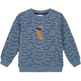 Minymo - Kids Sweatshirt L/S AOP - Trui - Grijs