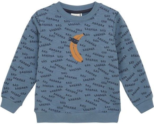 Minymo - Kids Sweatshirt L/S AOP - Trui - Grijs