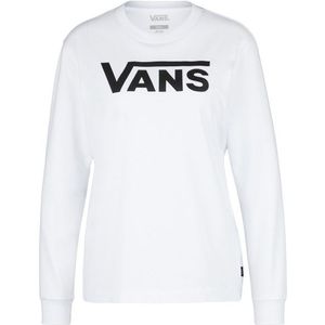 Vans Womens Flying V Classic L/S BFF Longsleeve (Dames |wit)