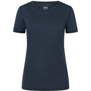 supernatural Womens Essential Tee Merino-ondergoed (Dames |blauw)