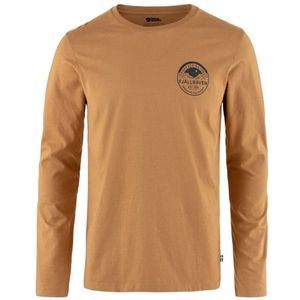 Fjällräven - Forever Nature Badge - Longsleeve T-Shirt - Oranje