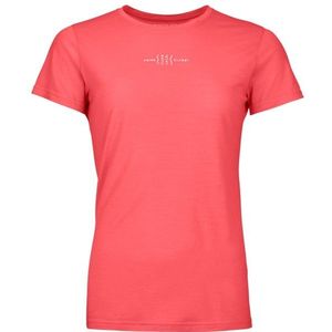 Ortovox Womens 150 Cool Climb Local T-Shirt Merinoshirt (Dames |rood)