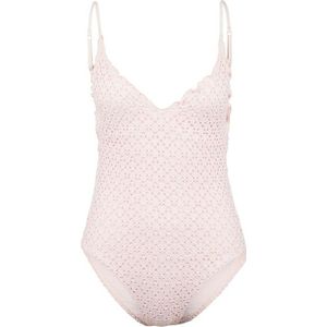 Seafolly Womens Daydreamer V Neck One Piece Badpak (Dames |roze)