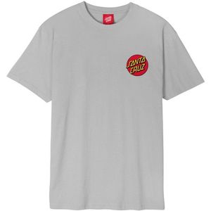 Santa Cruz - Classic Dot Chest - T-shirt - Grijs