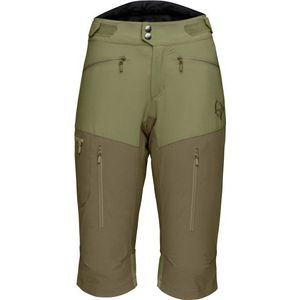 Norrona Womens Fjora Flex1 Shorts Short (Dames |olijfgroen)