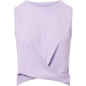 Hey Honey Womens Cropped Top Yogatanktop (Dames |purper)
