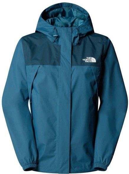 The North Face Womens Antora Rain Jacket Regenjas (Dames |blauw |waterdicht)