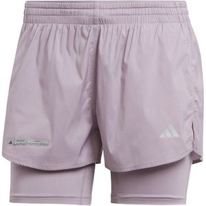 adidas Womens Ultimate 2In1 Shorts Hardloopshort (Dames |purper)