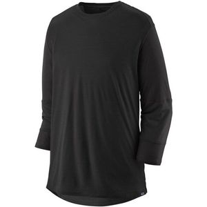Patagonia Merino 3/4 Sleeve Bike Jersey Fietsshirt (Heren |zwart)