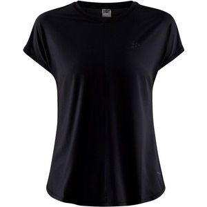 Craft Womens Core Essence S/S Tee Sportshirt (Dames |zwart)