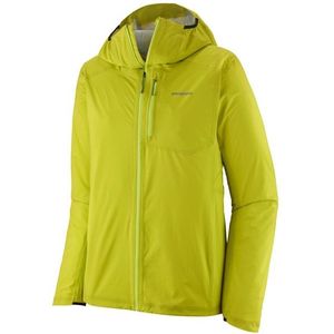 Patagonia Storm Racer Jacket Hardloopjack (Heren |geel |waterdicht)