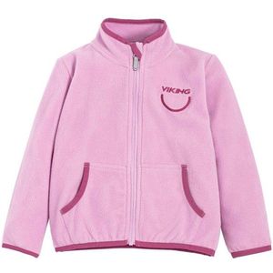 Viking Kids Play Recycled Fleece Jacket Fleecevest (Kinderen |roze)