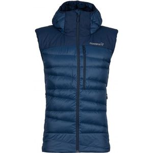 Norrona Falketind Down750 Vest Donzen bodywarmer (Heren |blauw)