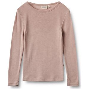 WHEAT - Alfie - T-shirt - Dry rose - Lange Mouwen - Van Zuivere Merinoswol