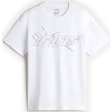 VANS - Y2V - T-shirt - Riet/Wit - Oversized