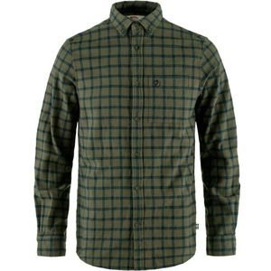 Fjällräven Övik Flannel Shirt Overhemd (Heren |olijfgroen)