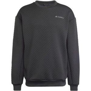 adidas Terrex Xploric Crew Neck Fleecetrui (Heren |grijs)