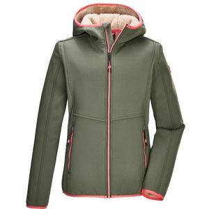 killtec Girls KOW 228 Fleece Jacket Fleecevest (Kinderen |olijfgroen)