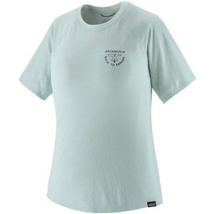 Patagonia Womens Cap Cool Trail Graphic Shirt Sportshirt (Dames |grijs)