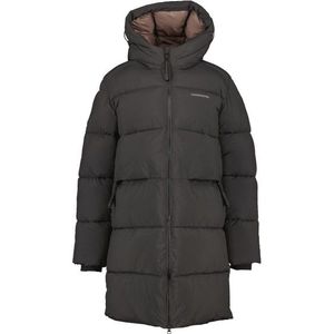 Didriksons Womens Nomi Parka 3 Lange jas (Dames |grijs)