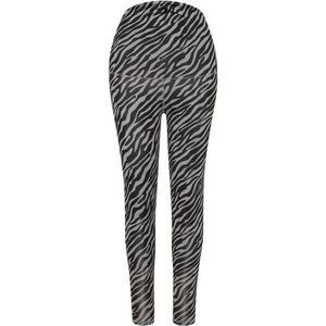Hey Honey Womens Leggings Maternity Zebra Legging (Dames |grijs)