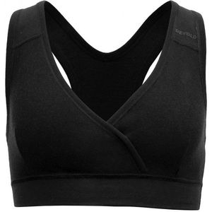 Devold Womens Nibba Fleece Merino Bra Merino-ondergoed (Dames |zwart)