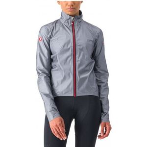 Castelli Womens Tempesta Lite Jacket Fietsjack (Dames |grijs |waterdicht)