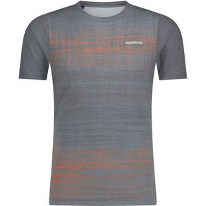 Shimano - Spazio - Fietsshirt - Grijs - 60% Polyester - Stretch
