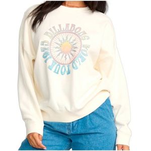 Billabong - Echo Crew - Fleece Trui - Wit
