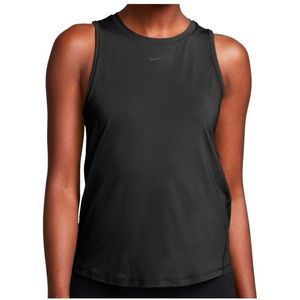 Nike Womens One Classic Dri-FIT Tank-Top Sportshirt (Dames |zwart)