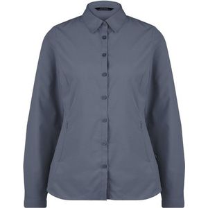 Stoic Womens AntiMosquito ByskeSt Shirt L/S B-artikel Blouse (Dames |blauw)