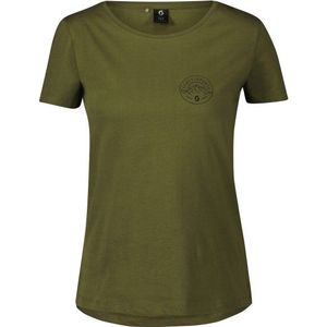 Scott Womens Graphic S/S T-shirt (Dames |olijfgroen)