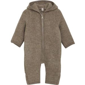 Huttelihut Kids Pram Suit Wool Fleece Overall (Kinderen |bruin/grijs)