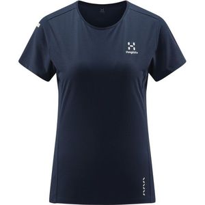 Haglöfs Womens LIM Tech Tee Sportshirt (Dames |blauw)