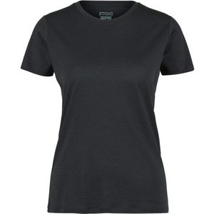 Stoic Womens Merino155 LaholmSt T-Shirt Merinoshirt (Dames |zwart)