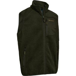 Deerhunter Atlas Fleece Waistcoat Fleecebodywarmer (Heren |olijfgroen)