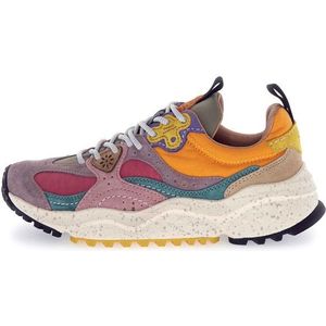 Flower Mountain - Wave Sneakers - Veelkleurig - Suède - Antibacteriële Binnenzool