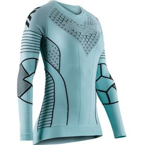 X-Bionic Womens Twyce Race Shirt L/S Hardloopshirt (Dames |turkoois)