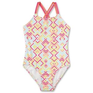 Sanetta Girls Beach Swimsuit Cross-Strap Badpak (Kinderen |roze)