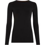 Icebreaker - Merino 260 Zoneknit Seamless L/S Crewe - Merino-ondergoed - Zwart