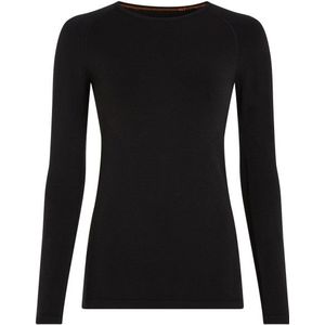 Icebreaker - Merino 260 Zoneknit Seamless L/S Crewe - Merino-ondergoed - Zwart