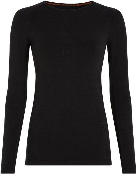 Icebreaker - Merino 260 Zoneknit Seamless L/S Crewe - Merino-ondergoed - Zwart