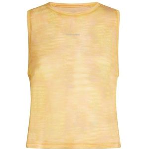 Icebreaker Womens Merino 125 Cool-Lite Sped Tank Fusion Tanktop (Dames |beige)