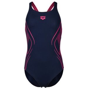 Arena Girls Reflecting Swimsuit Swim Pro Back Badpak (Kinderen |blauw)