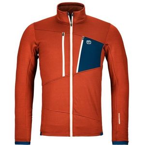 Ortovox Fleece Grid Jacket Fleecevest (Heren |rood)