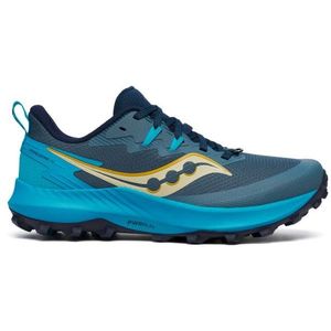 Saucony Womens Peregrine 14 Trailrunningschoenen (Dames |blauw)