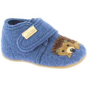 Living Kitzbühel Babys Klettschuh Igel und Pilz Pantoffels (Kinderen |blauw)