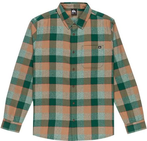 Quiksilver - Motherfly Plaid L/S Shirt - Overhemd - Meerkleurig