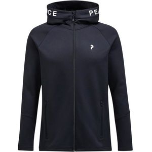 Peak Performance Rider Zip Hood Fleecevest (Heren |zwart)