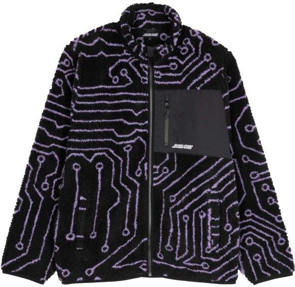 Santa Cruz - Freestyle Jacket - Fleecevest - Zwart